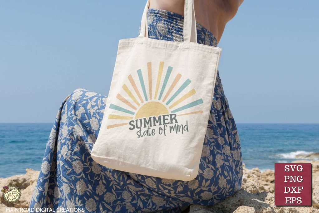 Summer SVG for Beach Bag