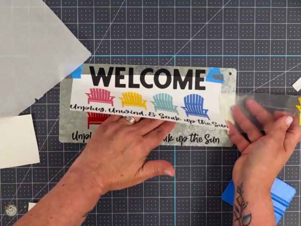 Welcome Summer sign tutorial, Free summer SVG