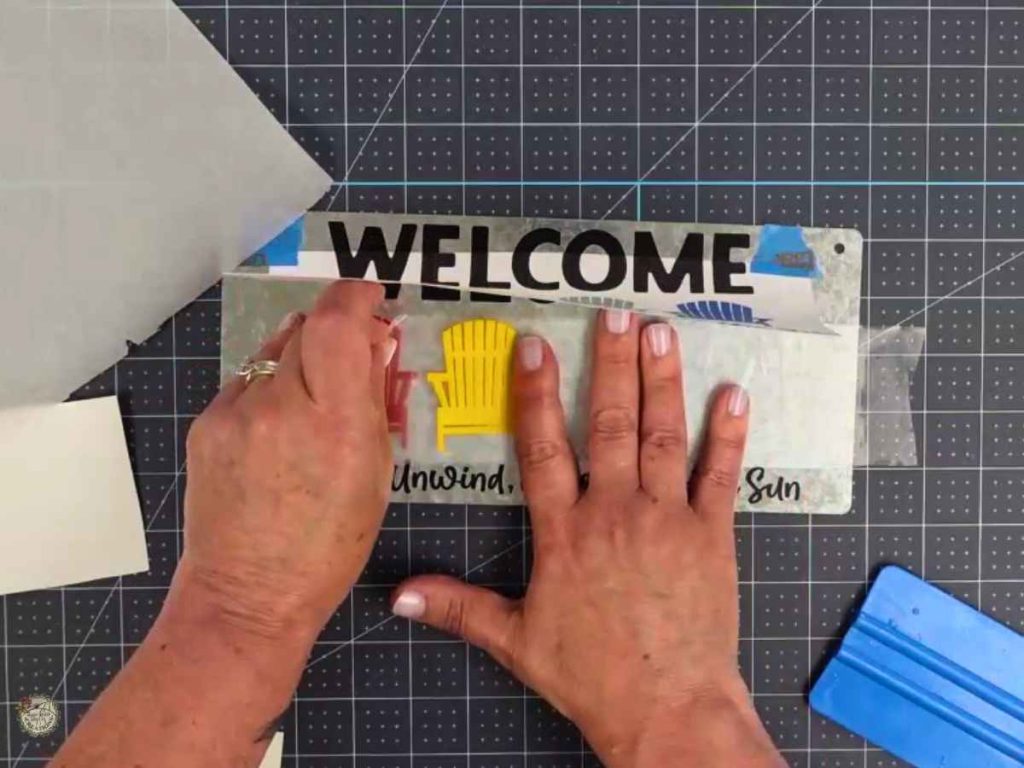 Welcome Summer Chairs Sign