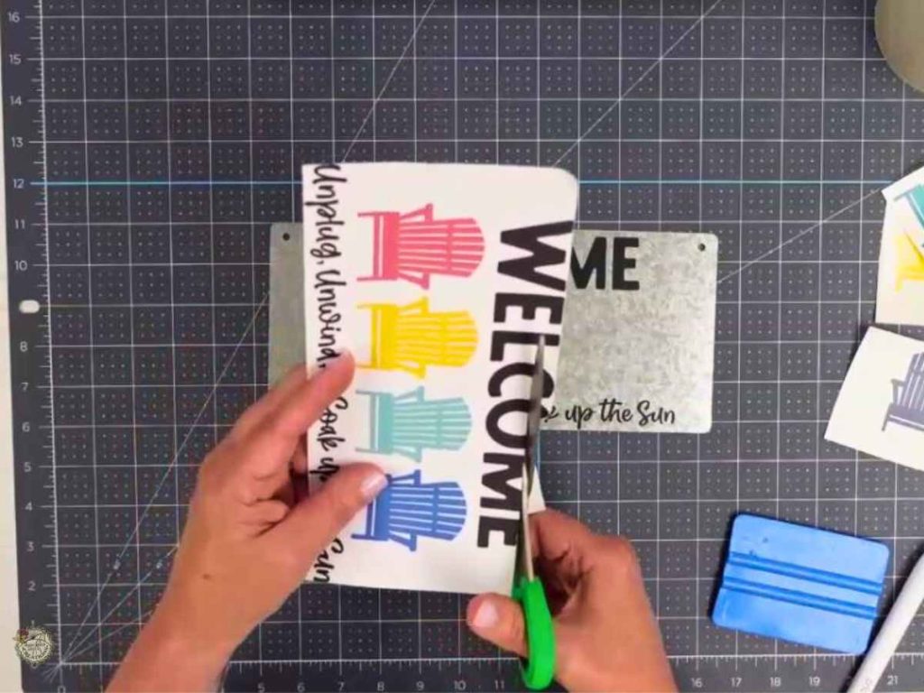 Summer sign tutorial, free summer svg
