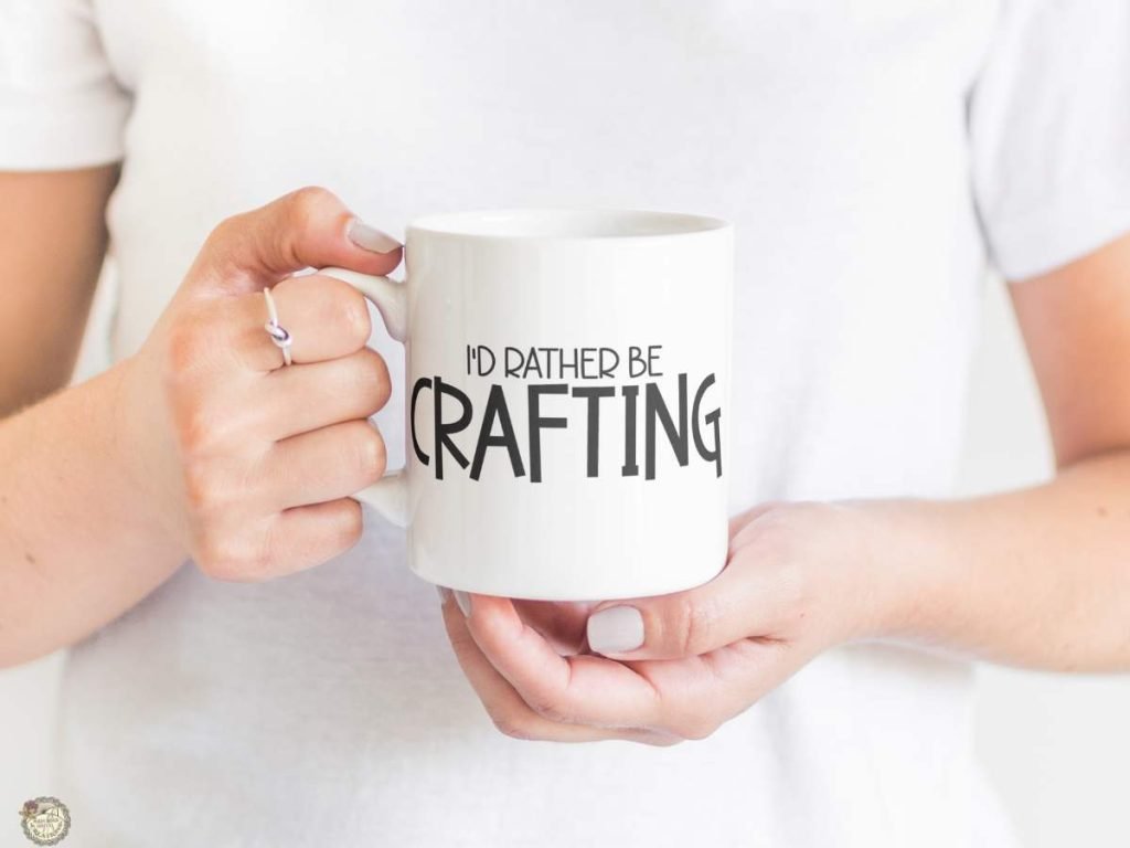 I'd rather be crafting SVG, Free Crafting Quote SVG