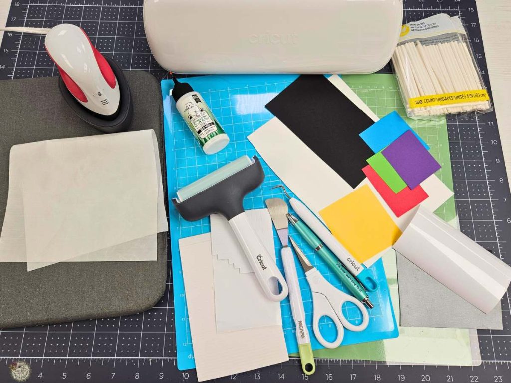 supplies to make cupcake toppers