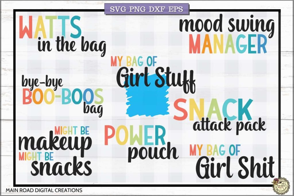 funny SVG quotes for bags